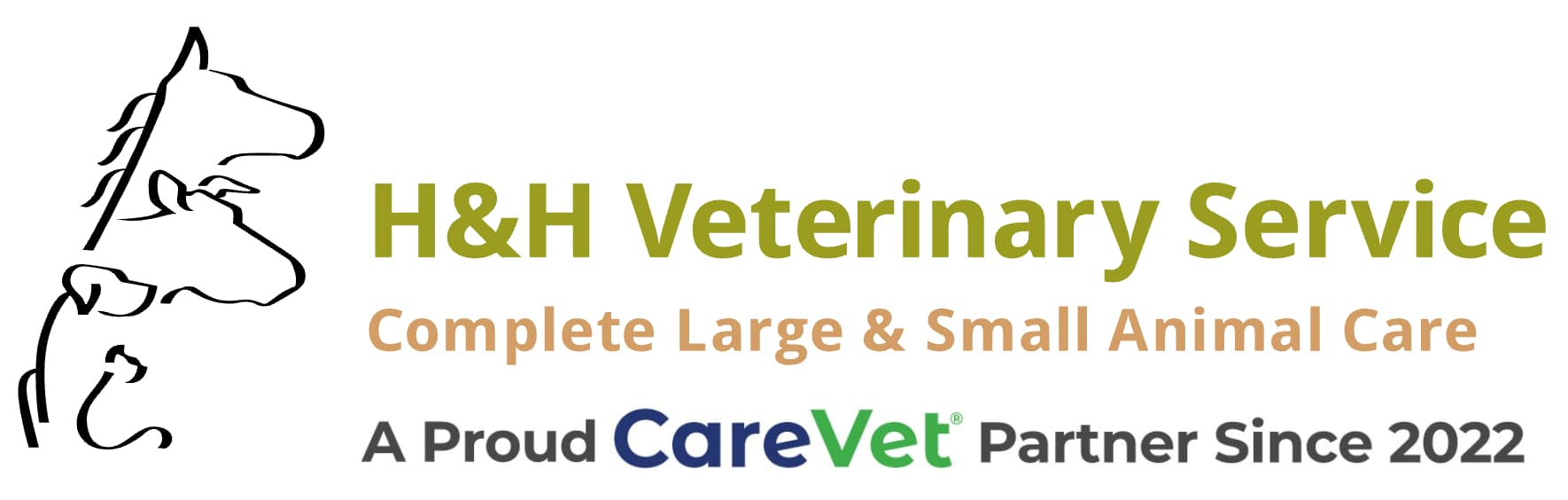 H&H Veterinary Service Logo
